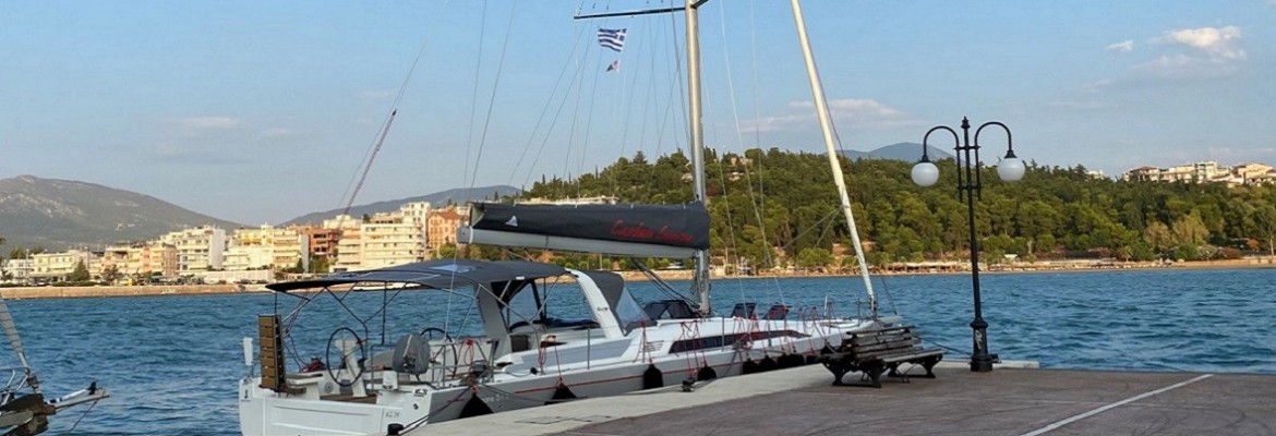 captan george in port of Rafina